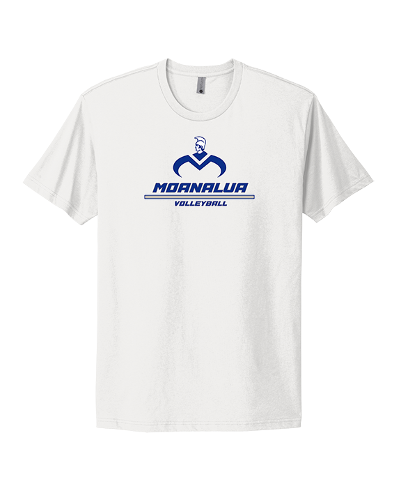 Moanalua HS Boys Volleyball Split - Mens Select Cotton T-Shirt