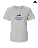 Moanalua HS Boys Volleyball Split - Womens Adidas Performance Shirt