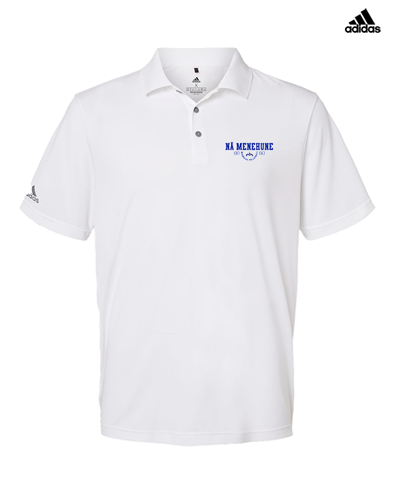 Moanalua HS Boys Volleyball Swoop - Mens Adidas Polo