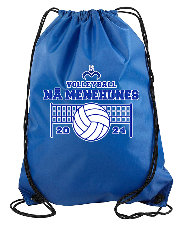 Moanalua HS Boys Volleyball VB Net - Drawstring Bag