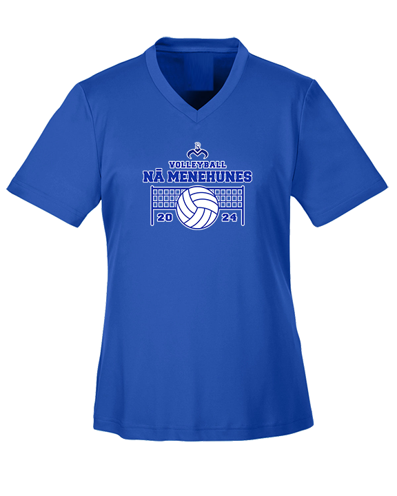 Moanalua HS Boys Volleyball VB Net - Womens Performance Shirt