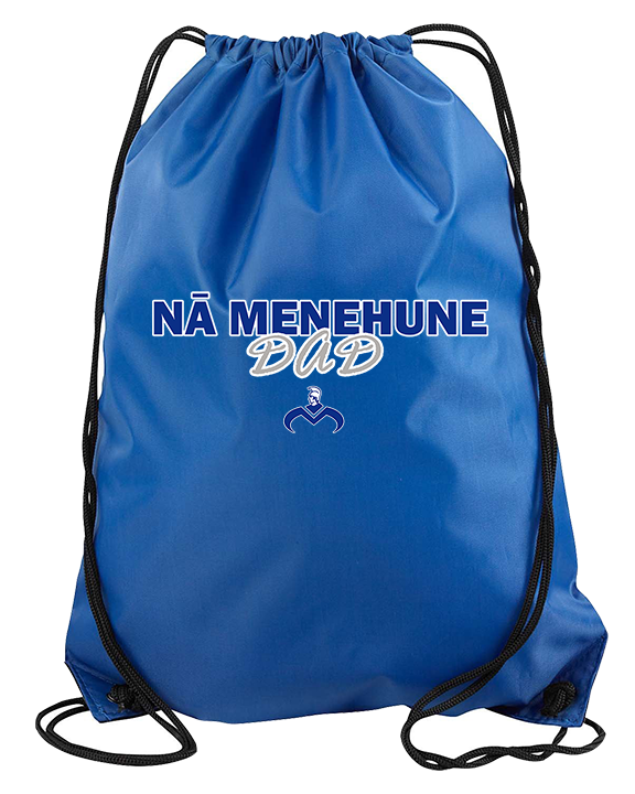 Moanalua HS Football Dad - Drawstring Bag