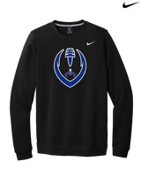 Moanalua HS Football Full Football - Mens Nike Crewneck