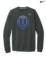 Moanalua HS Football Full Football - Mens Nike Crewneck