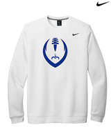 Moanalua HS Football Full Football - Mens Nike Crewneck