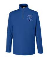 Moanalua HS Football Full Football - Mens Quarter Zip