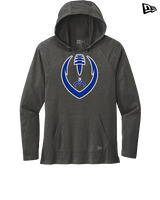 Moanalua HS Football Full Football - New Era Tri-Blend Hoodie