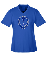 Moanalua HS Football Full Football - Womens Performance Shirt