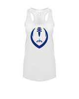 Moanalua HS Football Full Football - Womens Tank Top