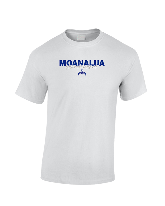 Moanalua HS Football Grandparent - Cotton T-Shirt