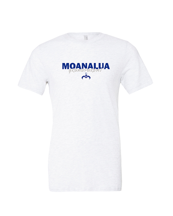 Moanalua HS Football Grandparent - Tri-Blend Shirt