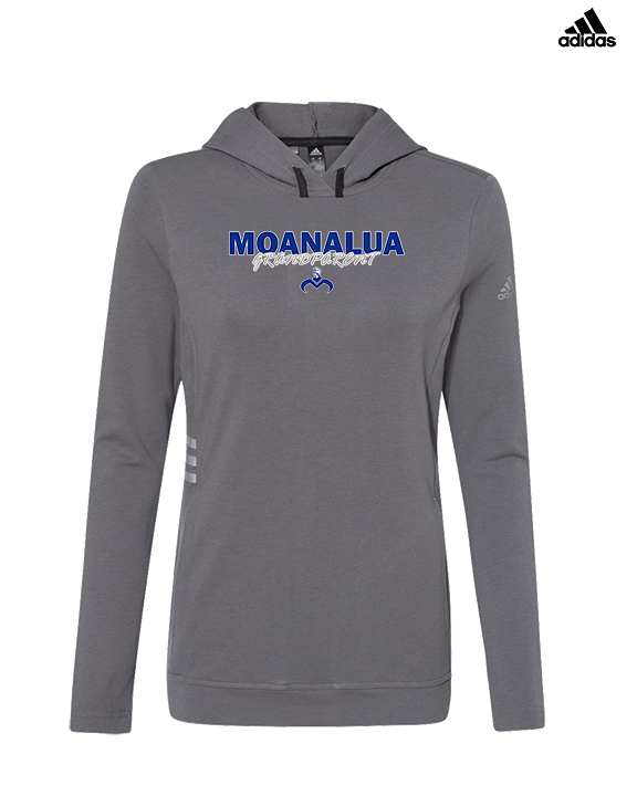 Moanalua HS Football Grandparent - Womens Adidas Hoodie