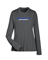Moanalua HS Football Grandparent - Womens Performance Longsleeve
