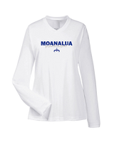 Moanalua HS Football Grandparent - Womens Performance Longsleeve