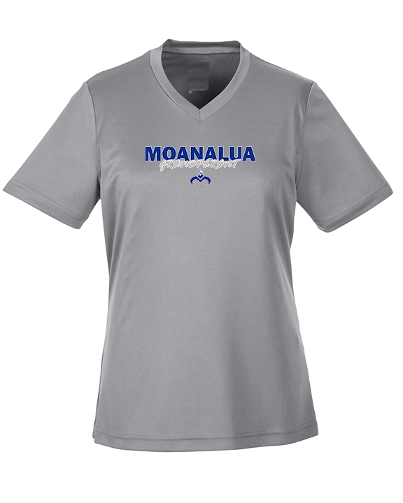 Moanalua HS Football Grandparent - Womens Performance Shirt