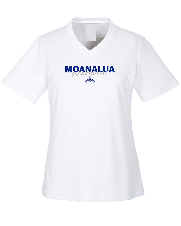Moanalua HS Football Grandparent - Womens Performance Shirt