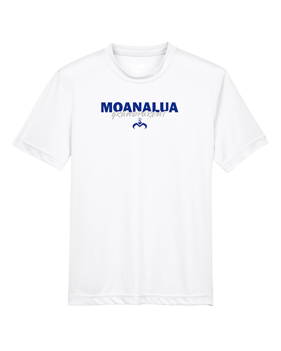 Moanalua HS Football Grandparent - Youth Performance Shirt