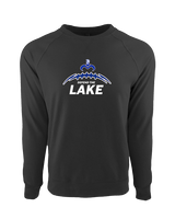 Moanalua HS Football Laces - Crewneck Sweatshirt