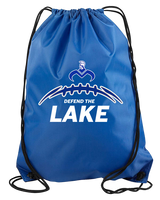Moanalua HS Football Laces - Drawstring Bag