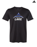 Moanalua HS Football Laces - Mens Adidas Performance Shirt