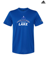 Moanalua HS Football Laces - Mens Adidas Performance Shirt