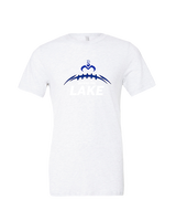 Moanalua HS Football Laces - Tri-Blend Shirt