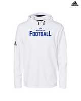Moanalua HS Football Logo Football - Mens Adidas Hoodie