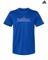 Moanalua HS Football Logo Football - Mens Adidas Performance Shirt