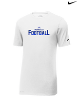 Moanalua HS Football Logo Football - Mens Nike Cotton Poly Tee