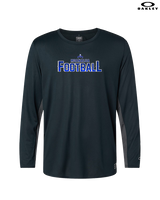 Moanalua HS Football Logo Football - Mens Oakley Longsleeve