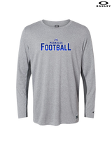 Moanalua HS Football Logo Football - Mens Oakley Longsleeve