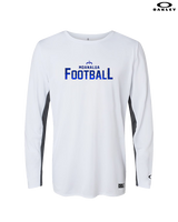 Moanalua HS Football Logo Football - Mens Oakley Longsleeve