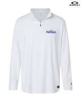 Moanalua HS Football Logo Football - Mens Oakley Quarter Zip