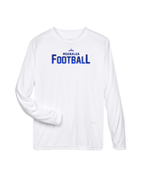 Moanalua HS Football Logo Football - Performance Longsleeve