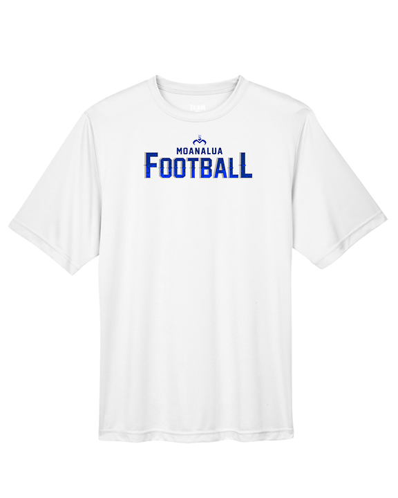 Moanalua HS Football Logo Football - Performance Shirt