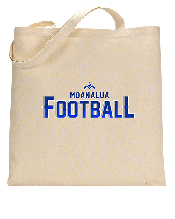 Moanalua HS Football Logo Football - Tote