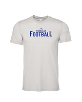 Moanalua HS Football Logo Football - Tri-Blend Shirt