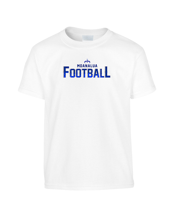 Moanalua HS Football Logo Football - Youth Shirt