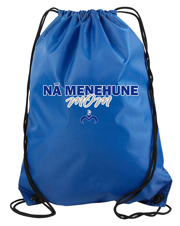 Moanalua HS Football Mom - Drawstring Bag