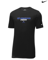 Moanalua HS Football Mom - Mens Nike Cotton Poly Tee