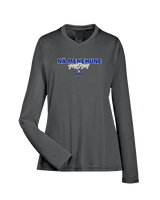 Moanalua HS Football Mom - Womens Performance Longsleeve