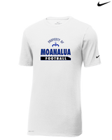 Moanalua HS Football Property - Mens Nike Cotton Poly Tee