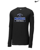 Moanalua HS Football Property - Mens Nike Longsleeve