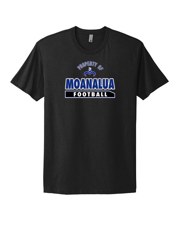 Moanalua HS Football Property - Mens Select Cotton T-Shirt