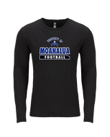 Moanalua HS Football Property - Tri-Blend Long Sleeve