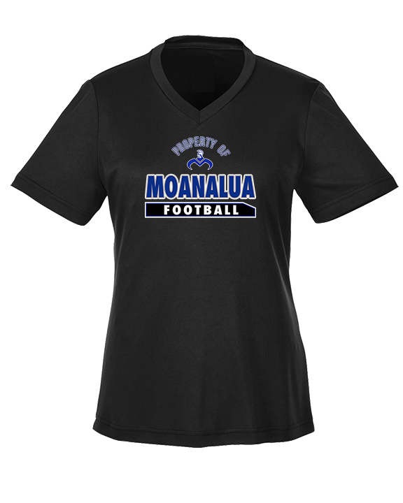 Moanalua HS Football Property - Womens Performance Shirt