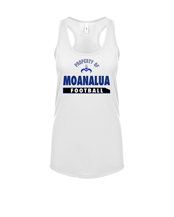 Moanalua HS Football Property - Womens Tank Top