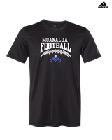 Moanalua HS Football School Football Update - Mens Adidas Performance Shirt