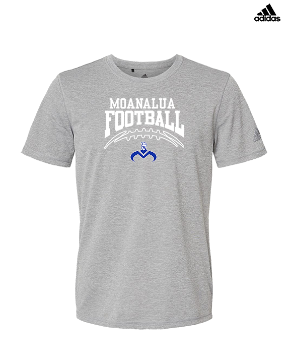 Moanalua HS Football School Football Update - Mens Adidas Performance Shirt