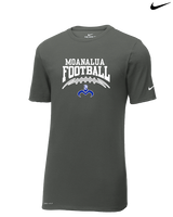 Moanalua HS Football School Football Update - Mens Nike Cotton Poly Tee